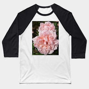 Blush Pink Vintage Rose Baseball T-Shirt